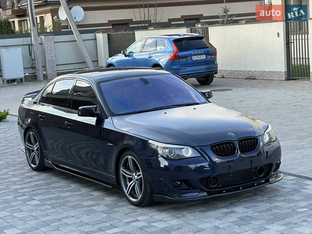 Синий БМВ 5 Серия, объемом двигателя 3.5 л и пробегом 250 тыс. км за 13000 $, фото 4 на Automoto.ua