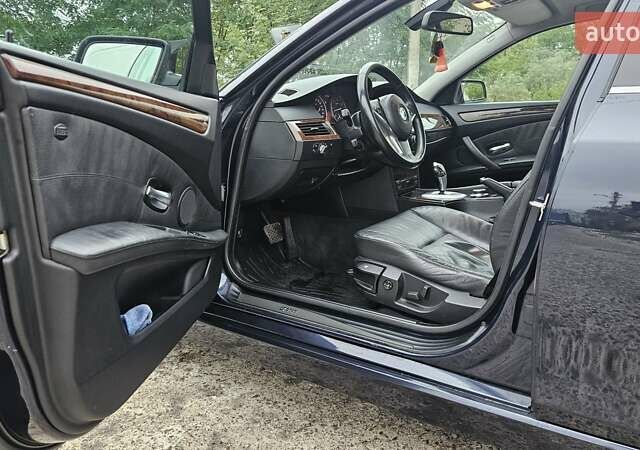 Синий БМВ 5 Серия, объемом двигателя 3 л и пробегом 398 тыс. км за 11999 $, фото 16 на Automoto.ua