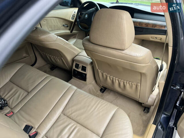 БМВ 5 Серия 2007 в Виннице на Automoto.ua Синий БМВ 5 Серия, объемом двигателя 2.99 л и пробегом 380 тыс. км за 10000 $, фото 13 на Automoto.ua