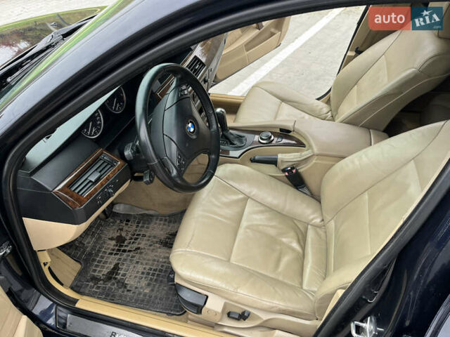 БМВ 5 Серия 2007 в Виннице на Automoto.ua Синий БМВ 5 Серия, объемом двигателя 2.99 л и пробегом 380 тыс. км за 10000 $, фото 17 на Automoto.ua