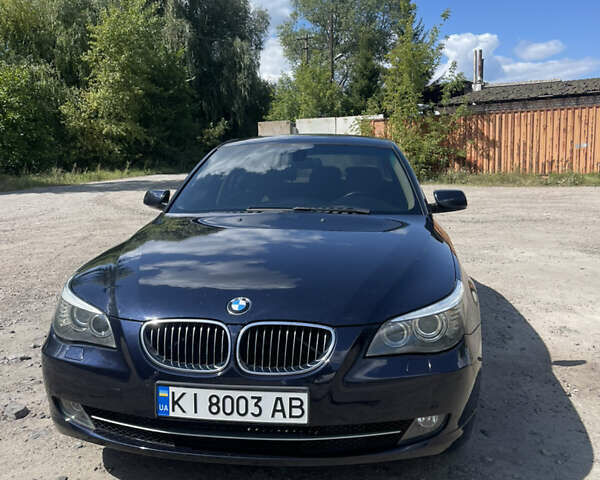 Синий БМВ 5 Серия, объемом двигателя 2.5 л и пробегом 256 тыс. км за 8700 $, фото 2 на Automoto.ua