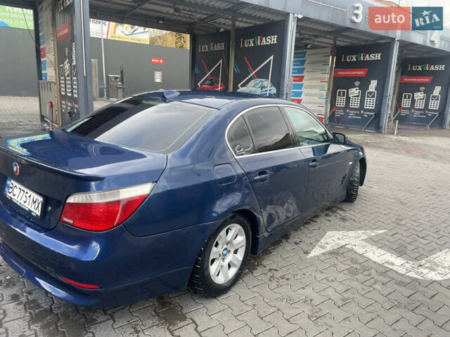 Синий БМВ 5 Серия, объемом двигателя 2 л и пробегом 483 тыс. км за 6800 $, фото 4 на Automoto.ua