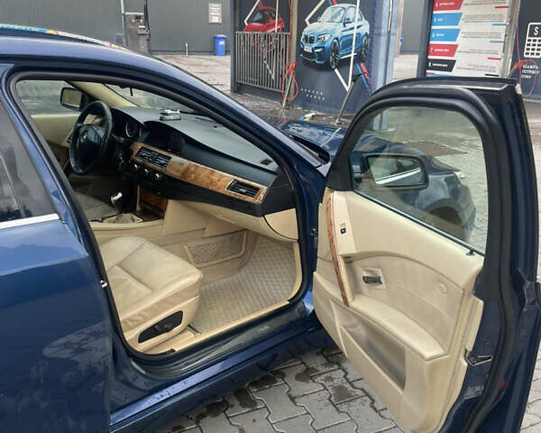 Синий БМВ 5 Серия, объемом двигателя 2 л и пробегом 483 тыс. км за 6800 $, фото 8 на Automoto.ua