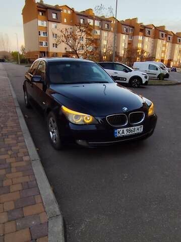 Синий БМВ 5 Серия, объемом двигателя 2 л и пробегом 348 тыс. км за 9300 $, фото 3 на Automoto.ua