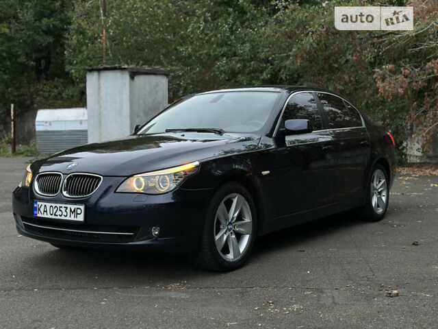 Синий БМВ 5 Серия, объемом двигателя 3 л и пробегом 191 тыс. км за 9000 $, фото 1 на Automoto.ua