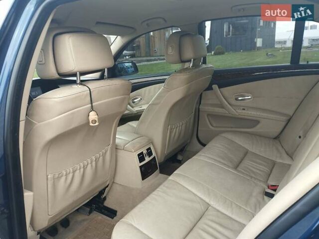 Синий БМВ 5 Серия, объемом двигателя 2.5 л и пробегом 282 тыс. км за 7990 $, фото 14 на Automoto.ua