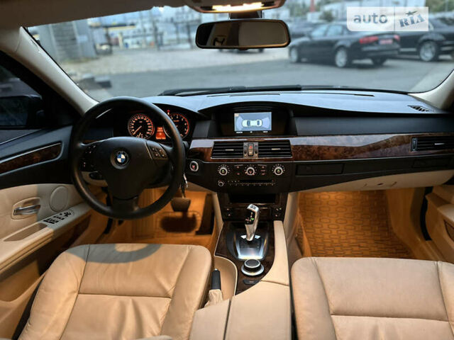 Синий БМВ 5 Серия, объемом двигателя 3 л и пробегом 191 тыс. км за 9000 $, фото 8 на Automoto.ua