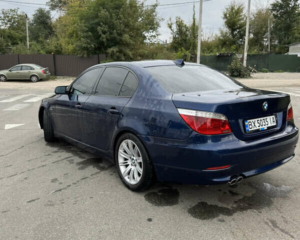Синий БМВ 5 Серия, объемом двигателя 2.99 л и пробегом 350 тыс. км за 12500 $, фото 2 на Automoto.ua