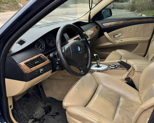 Синий БМВ 5 Серия, объемом двигателя 2.99 л и пробегом 350 тыс. км за 12500 $, фото 14 на Automoto.ua