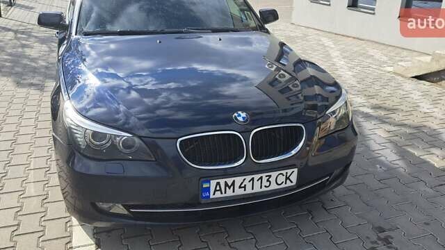 Синий БМВ 5 Серия, объемом двигателя 2 л и пробегом 296 тыс. км за 9200 $, фото 16 на Automoto.ua