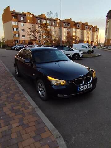 Синий БМВ 5 Серия, объемом двигателя 2 л и пробегом 348 тыс. км за 9300 $, фото 2 на Automoto.ua