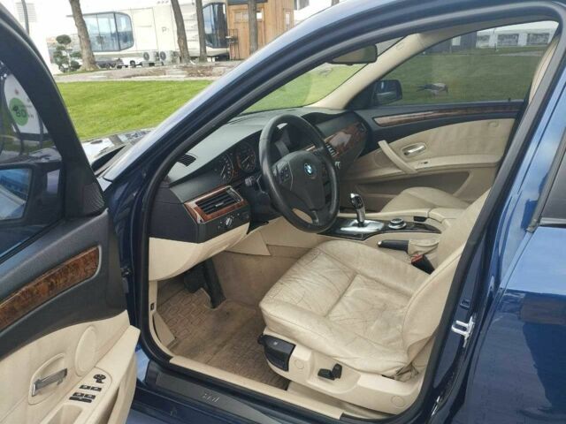 Синий БМВ 5 Серия, объемом двигателя 2.5 л и пробегом 282 тыс. км за 7990 $, фото 8 на Automoto.ua