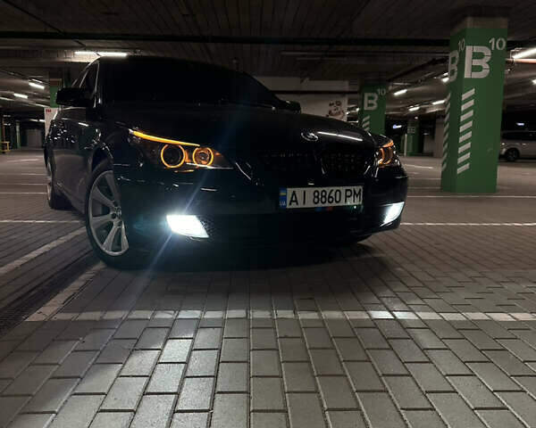 Синий БМВ 5 Серия, объемом двигателя 2 л и пробегом 296 тыс. км за 9100 $, фото 2 на Automoto.ua