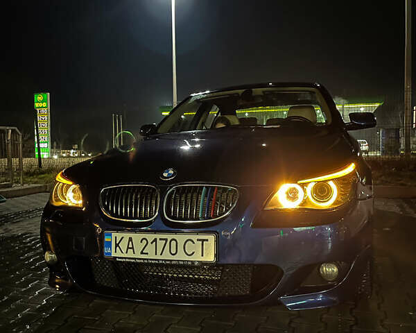 Синий БМВ 5 Серия, объемом двигателя 2.5 л и пробегом 270 тыс. км за 7800 $, фото 1 на Automoto.ua
