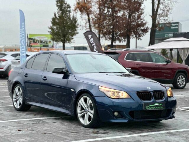 Синий БМВ 5 Серия, объемом двигателя 2.5 л и пробегом 282 тыс. км за 7600 $, фото 2 на Automoto.ua