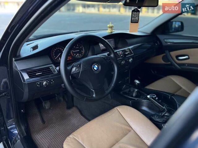 Синий БМВ 5 Серия, объемом двигателя 2 л и пробегом 390 тыс. км за 8250 $, фото 1 на Automoto.ua
