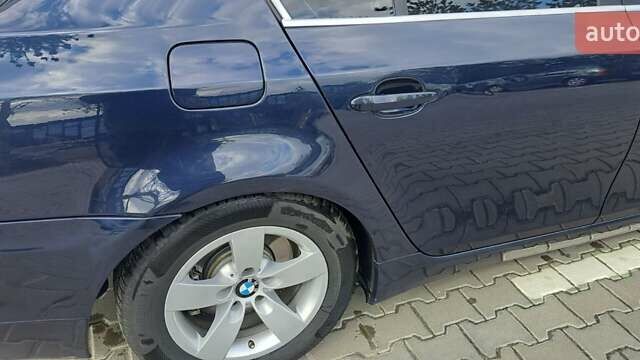 Синий БМВ 5 Серия, объемом двигателя 2 л и пробегом 296 тыс. км за 9200 $, фото 15 на Automoto.ua