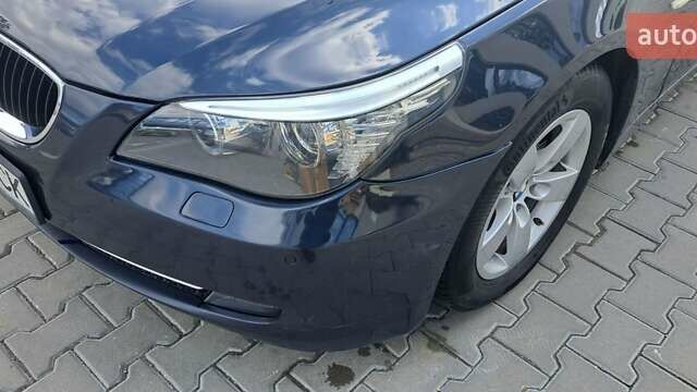 Синий БМВ 5 Серия, объемом двигателя 2 л и пробегом 296 тыс. км за 9200 $, фото 10 на Automoto.ua