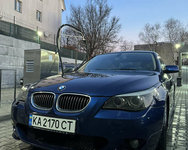 Синий БМВ 5 Серия, объемом двигателя 2.5 л и пробегом 270 тыс. км за 7800 $, фото 4 на Automoto.ua
