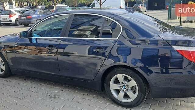 Синий БМВ 5 Серия, объемом двигателя 2 л и пробегом 296 тыс. км за 9200 $, фото 7 на Automoto.ua