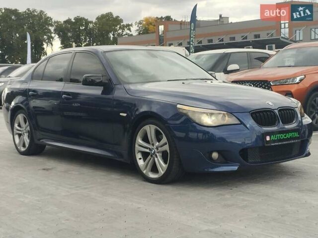 Синий БМВ 5 Серия, объемом двигателя 2.5 л и пробегом 282 тыс. км за 7990 $, фото 4 на Automoto.ua