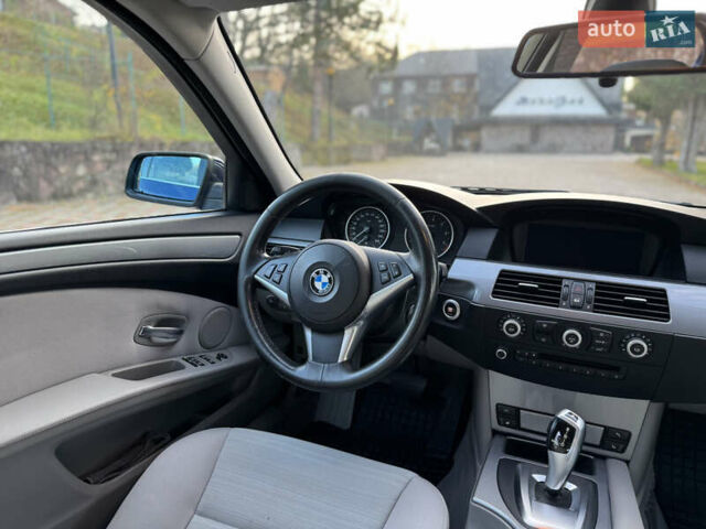 Синій БМВ 5 Серія, об'ємом двигуна 2 л та пробігом 252 тис. км за 8400 $, фото 28 на Automoto.ua