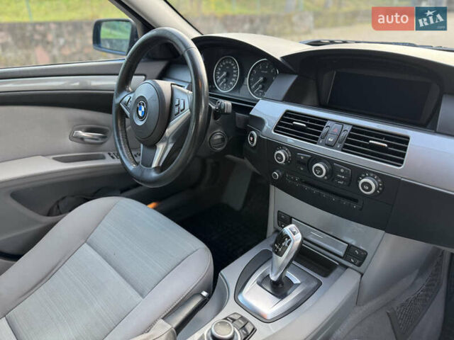 Синій БМВ 5 Серія, об'ємом двигуна 2 л та пробігом 252 тис. км за 8400 $, фото 15 на Automoto.ua