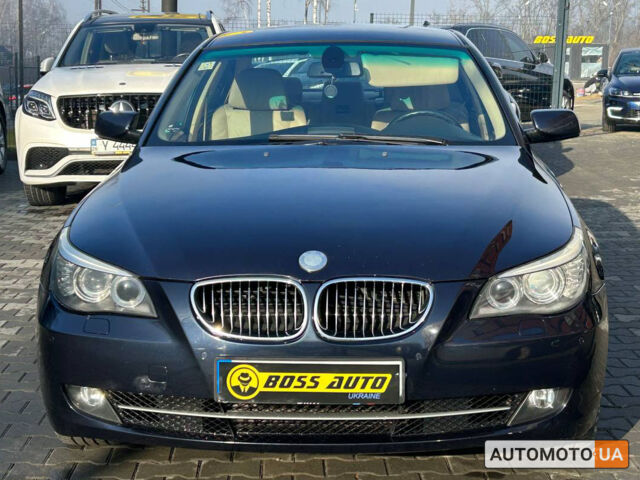 Синий БМВ 5 Серия, объемом двигателя 2 л и пробегом 313 тыс. км за 9700 $, фото 1 на Automoto.ua