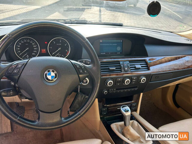 Синий БМВ 5 Серия, объемом двигателя 2 л и пробегом 313 тыс. км за 9700 $, фото 9 на Automoto.ua