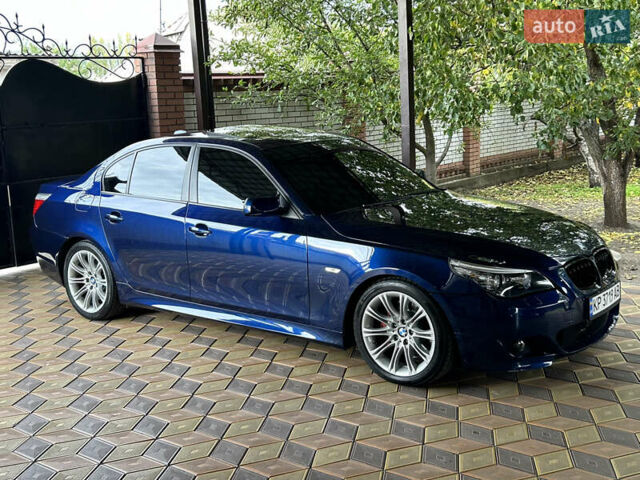Синий БМВ 5 Серия, объемом двигателя 3 л и пробегом 283 тыс. км за 11300 $, фото 1 на Automoto.ua