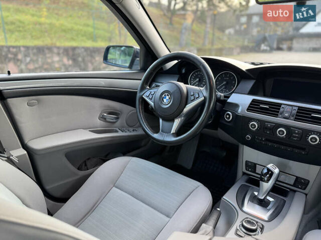 Синій БМВ 5 Серія, об'ємом двигуна 2 л та пробігом 252 тис. км за 8400 $, фото 20 на Automoto.ua
