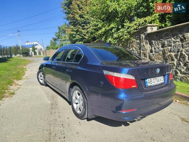 Синий БМВ 5 Серия, объемом двигателя 2 л и пробегом 301 тыс. км за 7700 $, фото 6 на Automoto.ua