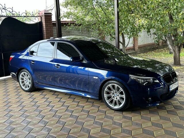 Синій БМВ 5 Серія, об'ємом двигуна 3 л та пробігом 283 тис. км за 11300 $, фото 1 на Automoto.ua