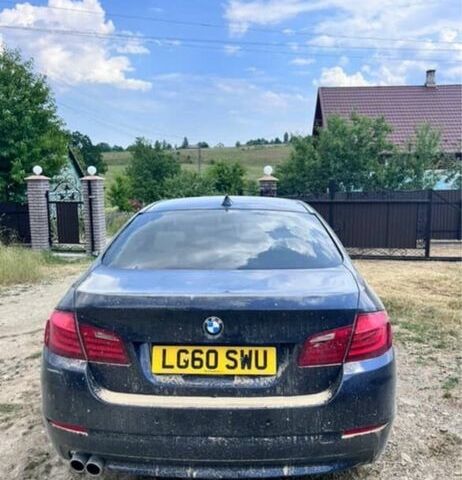 Синий БМВ 5 Серия, объемом двигателя 2 л и пробегом 200 тыс. км за 4439 $, фото 4 на Automoto.ua