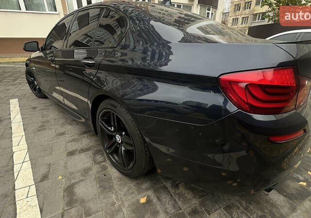 Синий БМВ 5 Серия, объемом двигателя 3 л и пробегом 197 тыс. км за 15500 $, фото 4 на Automoto.ua
