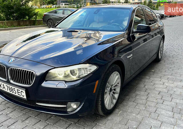 Синій БМВ 5 Серія, об'ємом двигуна 3 л та пробігом 328 тис. км за 11500 $, фото 10 на Automoto.ua