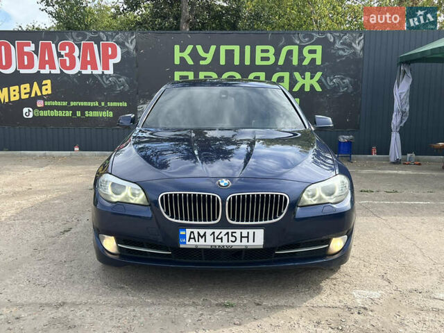 Синій БМВ 5 Серія, об'ємом двигуна 2.98 л та пробігом 324 тис. км за 9200 $, фото 1 на Automoto.ua
