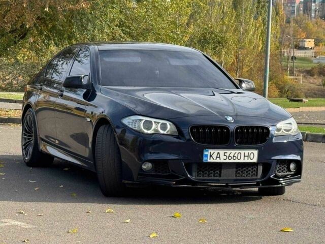 Синий БМВ 5 Серия, объемом двигателя 3 л и пробегом 140 тыс. км за 321 $, фото 2 на Automoto.ua