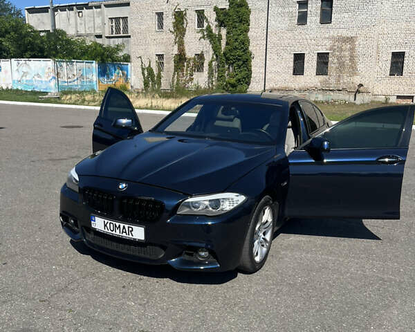 Синий БМВ 5 Серия, объемом двигателя 3.5 л и пробегом 200 тыс. км за 17800 $, фото 16 на Automoto.ua