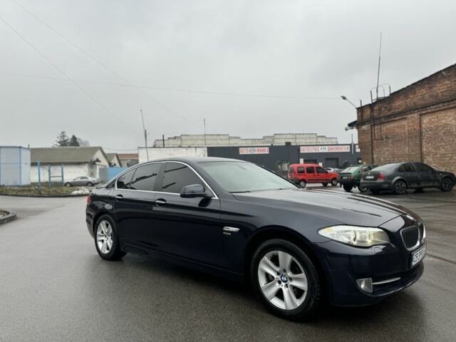 Синий БМВ 5 Серия, объемом двигателя 2 л и пробегом 176 тыс. км за 10200 $, фото 1 на Automoto.ua