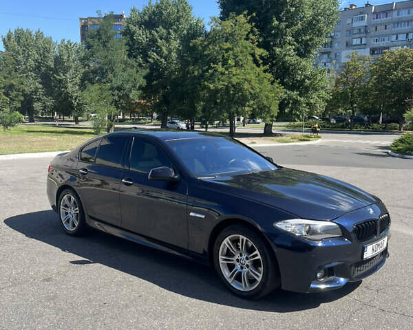 Синий БМВ 5 Серия, объемом двигателя 3.5 л и пробегом 200 тыс. км за 17800 $, фото 4 на Automoto.ua