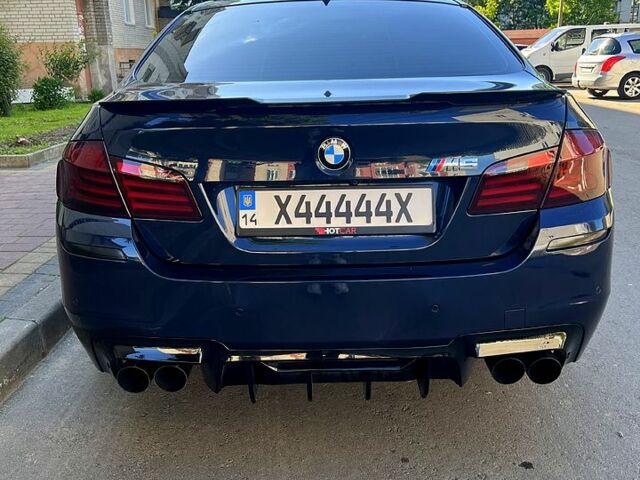 Синий БМВ 5 Серия, объемом двигателя 3 л и пробегом 280 тыс. км за 13000 $, фото 2 на Automoto.ua