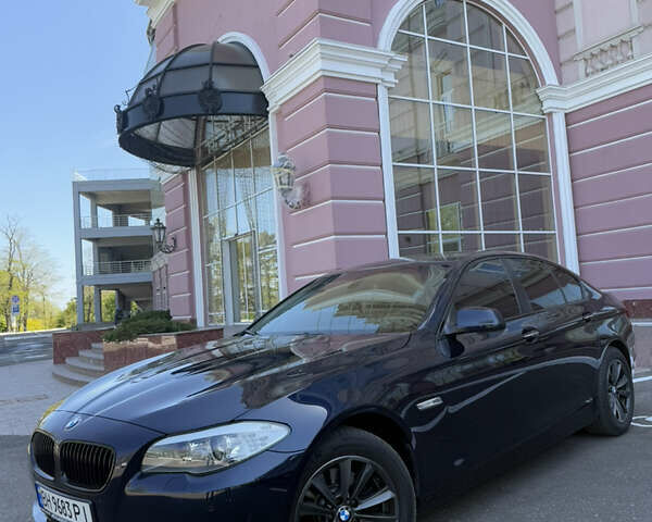 Синий БМВ 5 Серия, объемом двигателя 2.5 л и пробегом 167 тыс. км за 13500 $, фото 2 на Automoto.ua