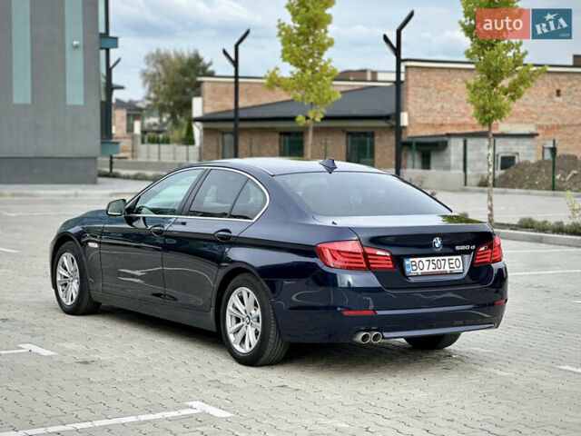 Синий БМВ 5 Серия, объемом двигателя 2 л и пробегом 277 тыс. км за 13800 $, фото 7 на Automoto.ua