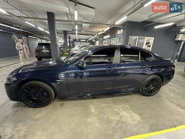 Синий БМВ 5 Серия, объемом двигателя 3 л и пробегом 210 тыс. км за 15500 $, фото 3 на Automoto.ua