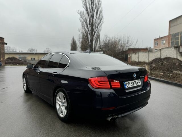 Синий БМВ 5 Серия, объемом двигателя 2 л и пробегом 176 тыс. км за 10200 $, фото 3 на Automoto.ua