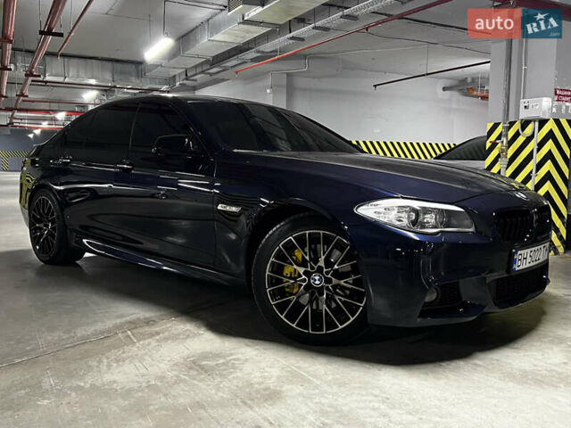 Синий БМВ 5 Серия, объемом двигателя 3 л и пробегом 225 тыс. км за 15800 $, фото 4 на Automoto.ua