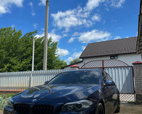 Синій БМВ 5 Серія, об'ємом двигуна 2 л та пробігом 230 тис. км за 13000 $, фото 2 на Automoto.ua