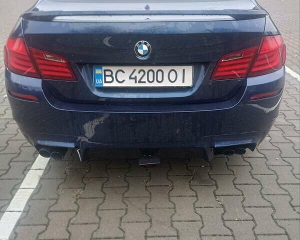 Синий БМВ 5 Серия, объемом двигателя 2 л и пробегом 239 тыс. км за 12700 $, фото 3 на Automoto.ua