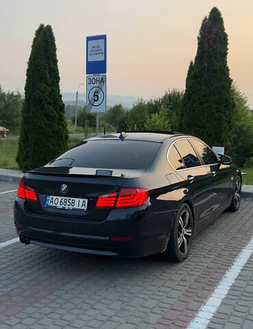 Синий БМВ 5 Серия, объемом двигателя 2 л и пробегом 217 тыс. км за 11500 $, фото 1 на Automoto.ua